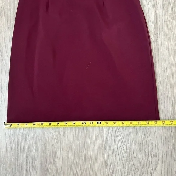 Forever21 Maroon and Black Lace Cocktail Dress - Picture 9 of 9